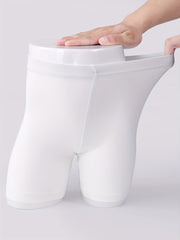 7pcs Girls Bike Shorts High Stretchy Tight Fit Legging Shorts