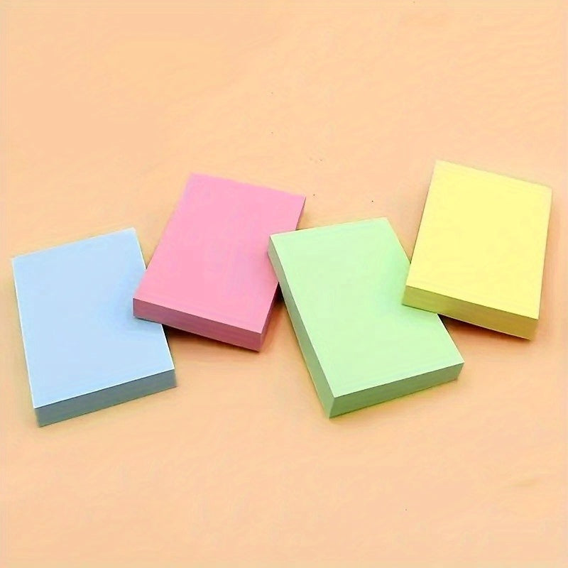 4 Packs Sticky Notes 400 Sheets Tearable Office Note Student Supplies