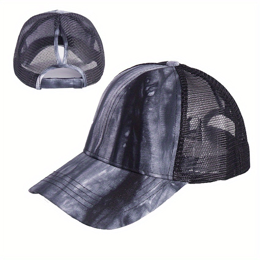 Tie Dye Hip Hop Baseball Cap Adjustable Sunshade Dad Hats Women Men