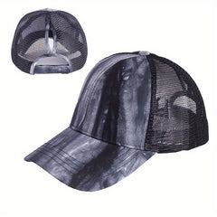 Tie Dye Hip Hop Baseball Cap Adjustable Sunshade Dad Hats Women Men