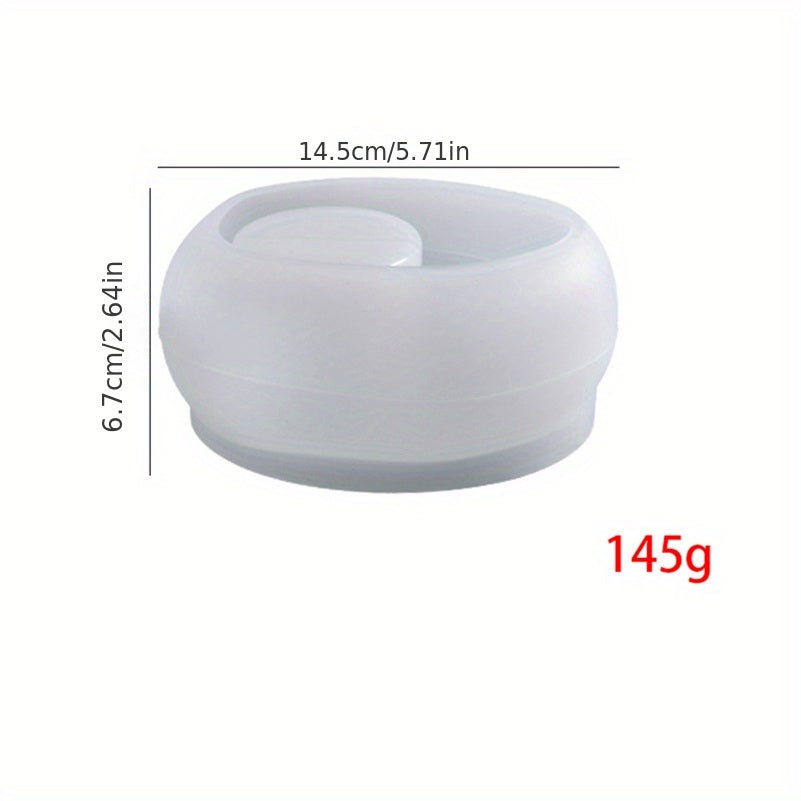 Silicone Tea Light Candle Holder Mold for DIY Home Decor