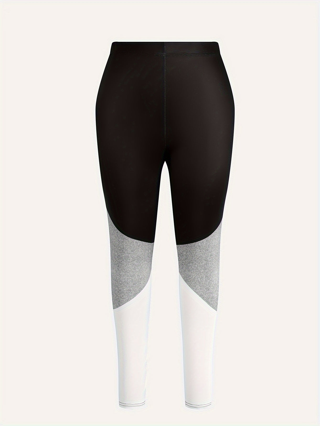  Colorblock High Waisted Leggings