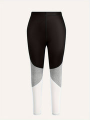  Colorblock High Waisted Leggings