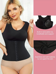 Waist Trainer Tank Top Slimming Elastic Shapewear