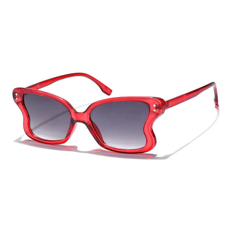 Ladies Vintage Square Sunglasses UV Protection Stylish Oversized Sunglasses