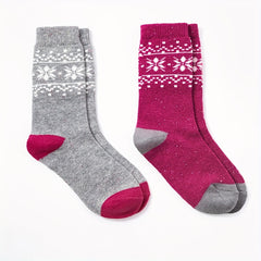 Geometric Pattern Mid Tube Socks Women's Stockings
