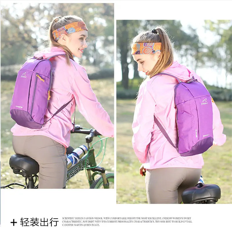 10L Waterproof Backpack for Women and Children - Ideal for Camping and Hiking