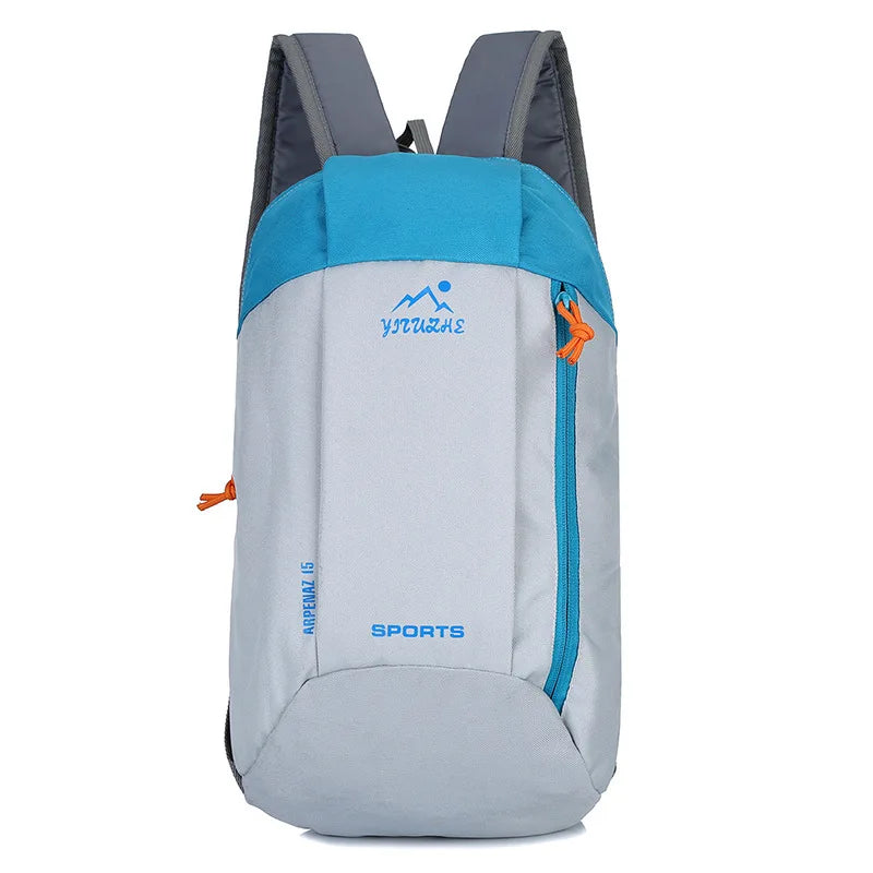 10L Waterproof Travel Hiking Bag Zipper Adjustable Belt Camping Knapsack