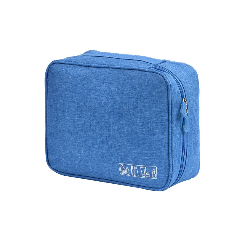 10PCS Portable High Capacity Makeup Bag Travel Wash Pouch Storage