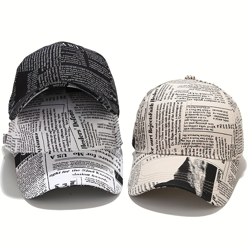 Spring Summer Oil Painting Baseball Cap All match Retro Peaked Cap