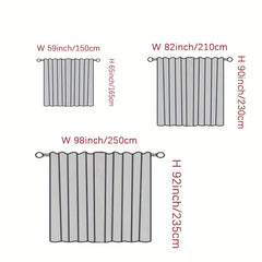 Waterproof Outdoor Landscape Printed Curtains
