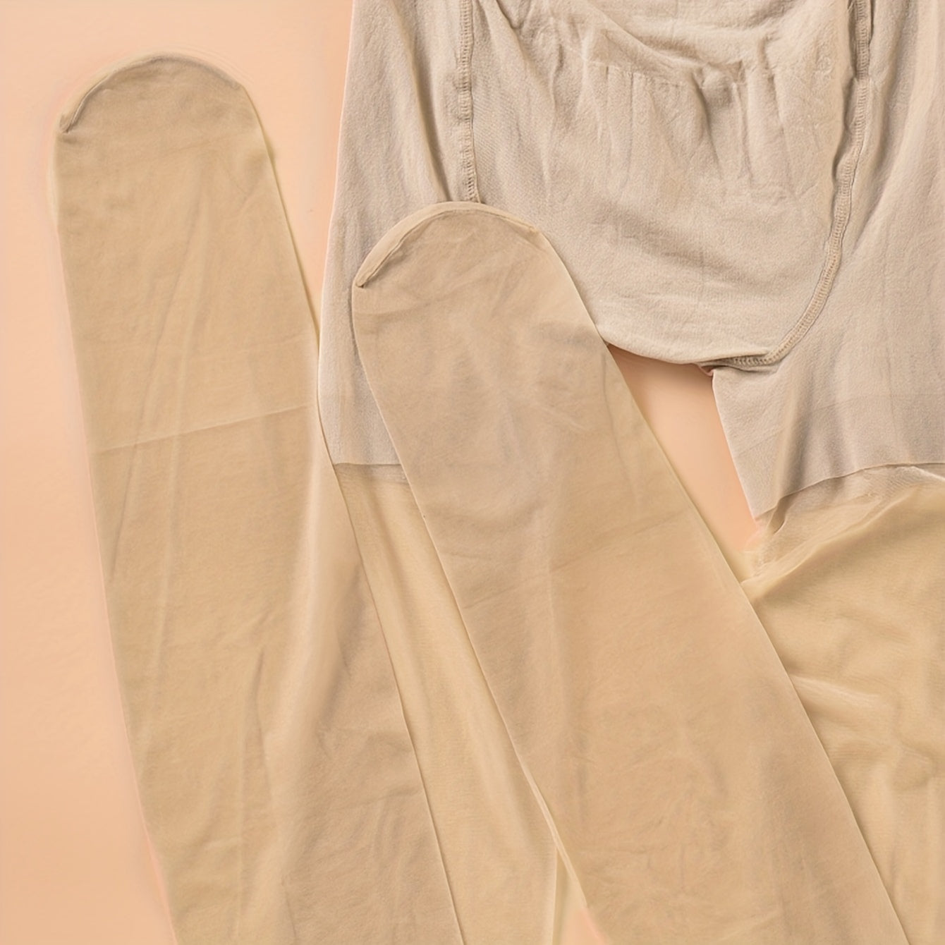  Solid Color Casual Stockings Women's Fashionable Tights