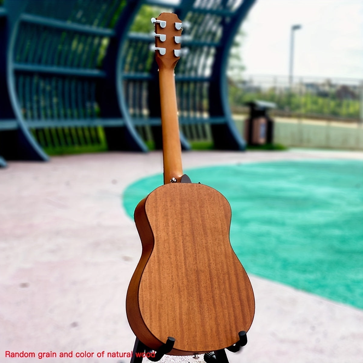 TG100MAX PRO VI All Solid Mahogany Small Body Acoustic Travel Guitar
