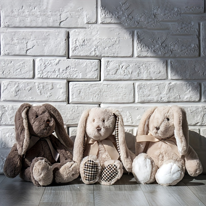 Children's Bunny Rabbit Plush Toy Beige Birthday Gift