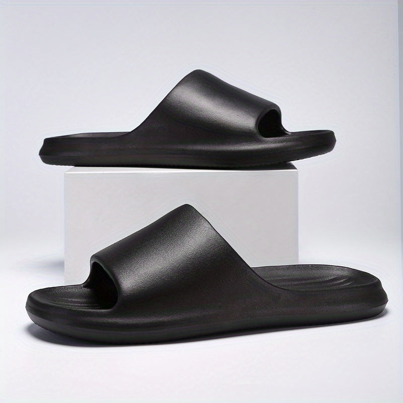 Men's Lightweight Non Slip Open Toe Quick Drying Slides