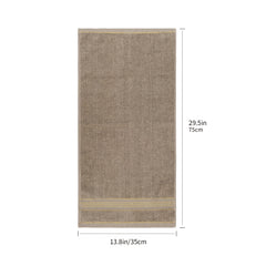 2pcs Embroidered Towel Set, Soft & Absorbent, Family & Bathroom Decor