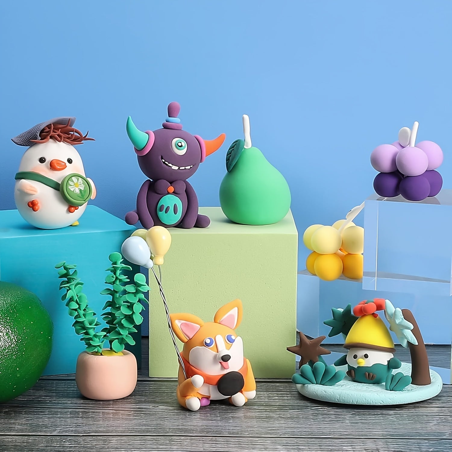 Colorful Modeling Dough DIY Toys for Kids