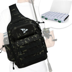 ZL R0035H G Fishing Tackle Backpack Waterproof Storage Bag Fly Fishing Backpack