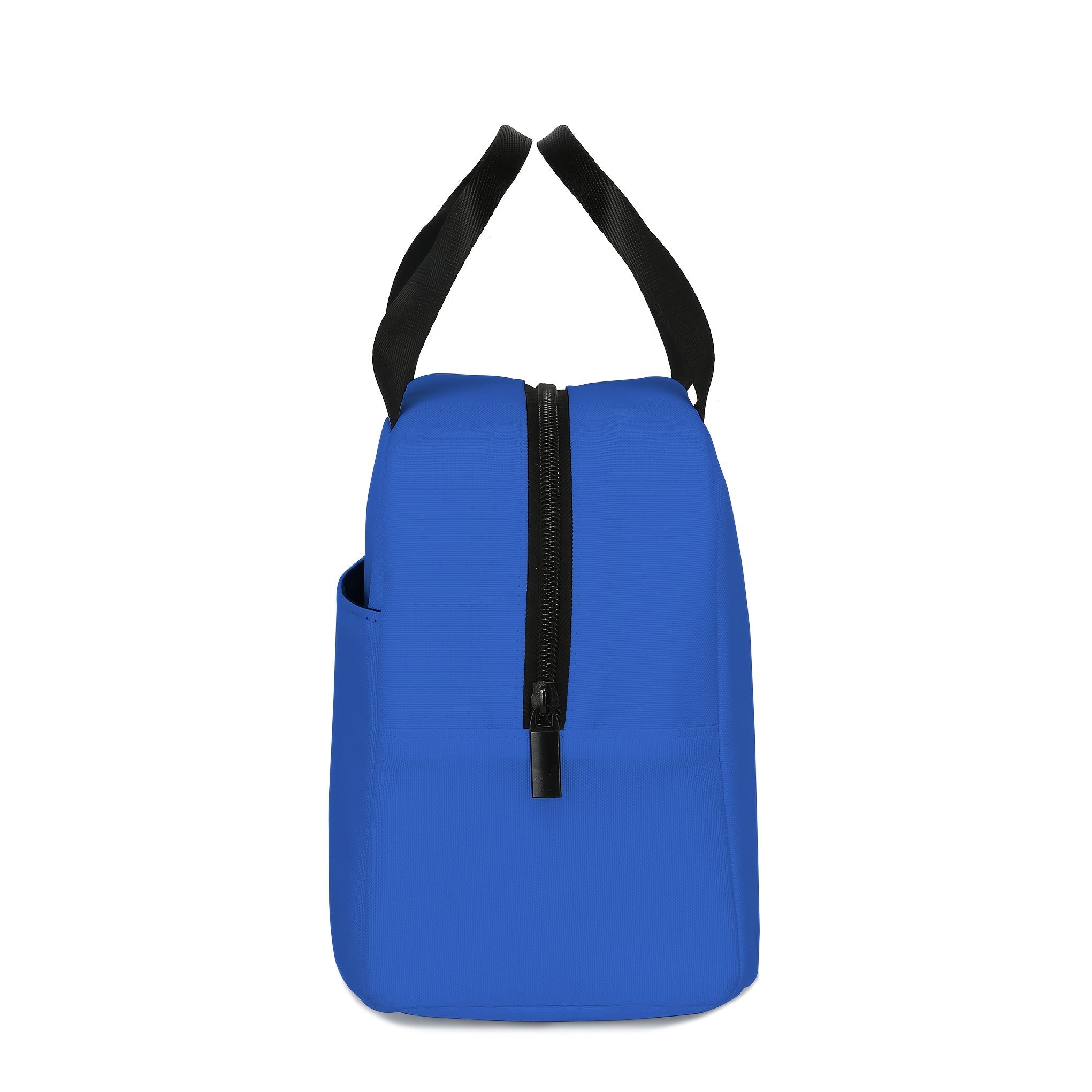 Game Print Insulated Lunch Bag Thermal Cooler Tote Work School Durable Polyester