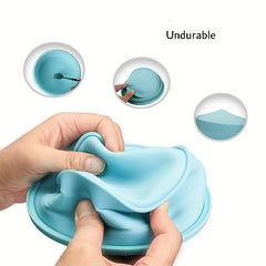Portable Silicone Lunch Box for Office and School Microwave Safe