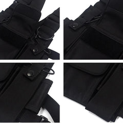 BYBB'S DARK Function Tactical Chest Bag Hip Hop Streetwear Men