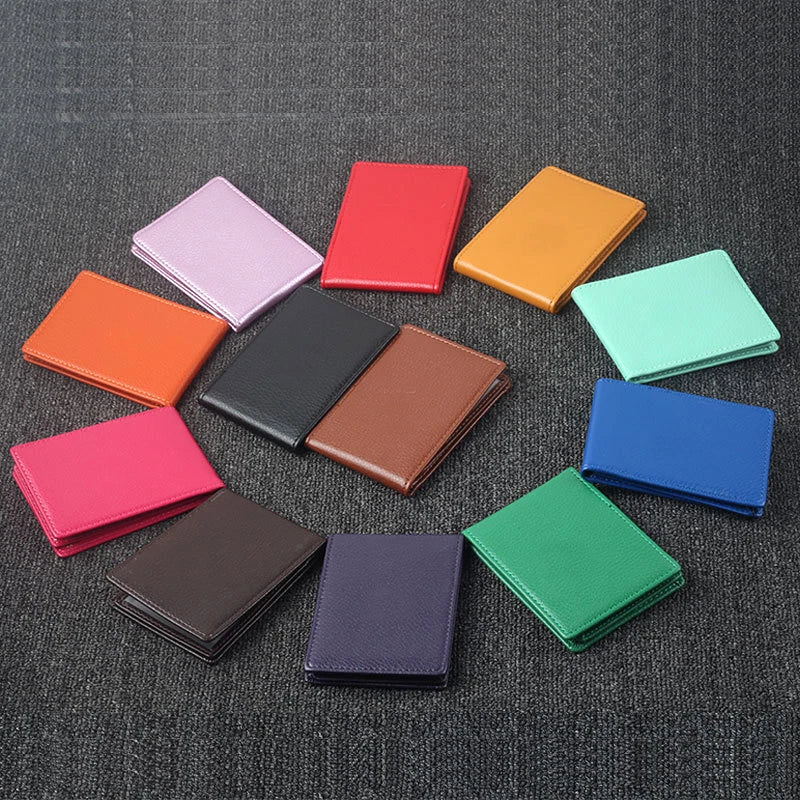 Driver Holder Pu Leather Cover Car Driving Documents Business Id Pass Wallet