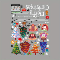 Christmas Reindeer Car Ornaments Cartoon Stickers