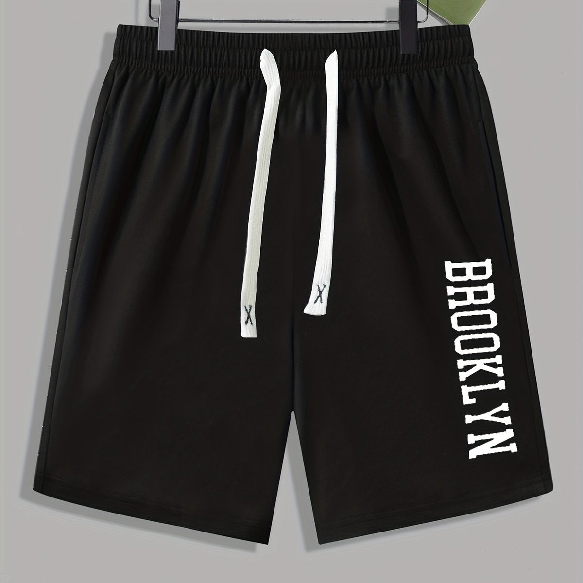 Brooklyn Print Men's Drawstring Shorts