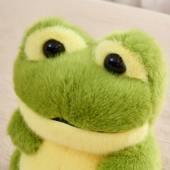 Green Sitting Frog Plush Toy 9.8 inch Stuffed Animal