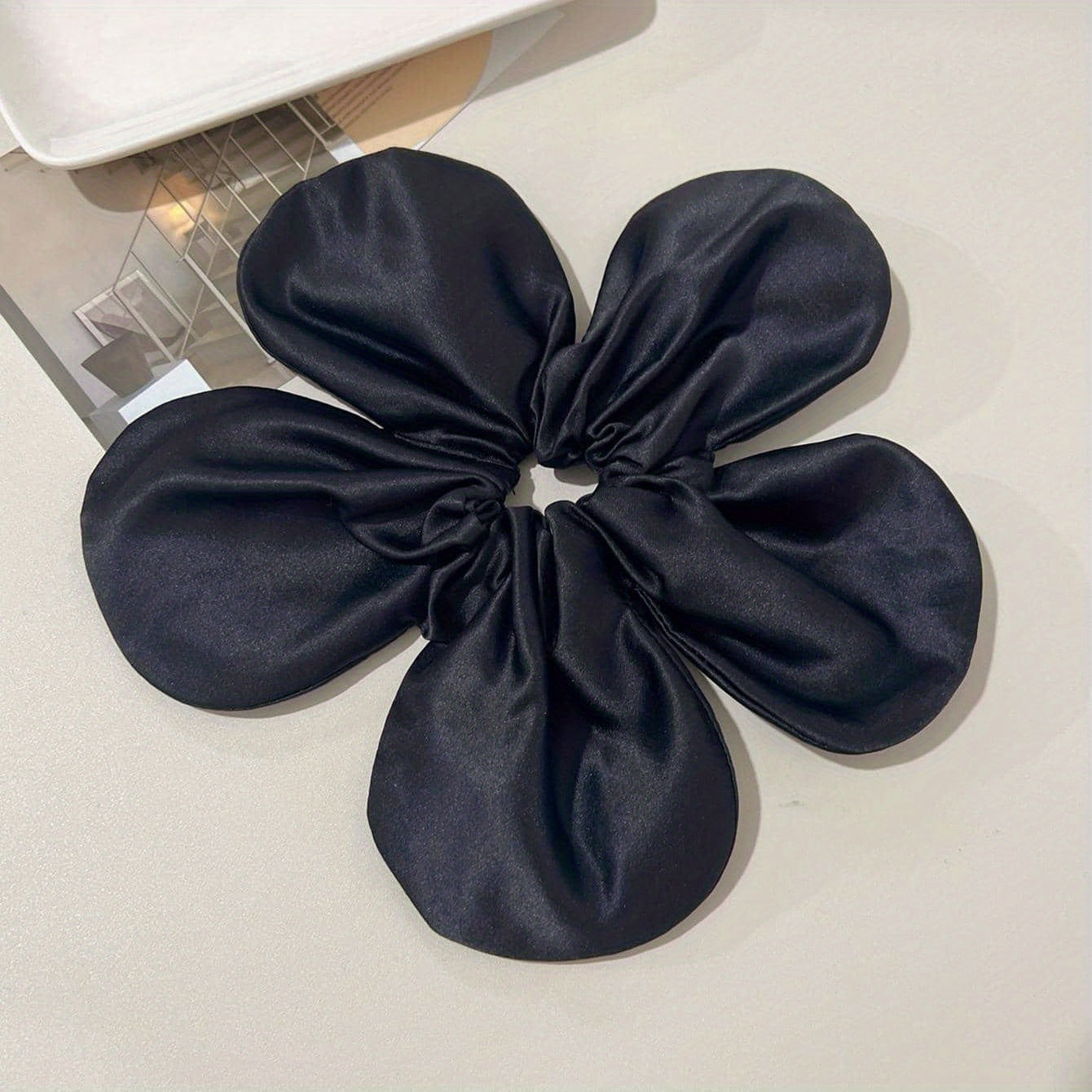 Large Flower Shaped Hair Tie Creative Scrunchies Hair Rope Ponytail Holder