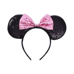 Sequin Bow Knot Hair Hoop for Baby Girls