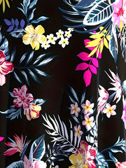  Modest Tankini Set Ditsy Floral Cami Top & Boyshorts Swimsuit