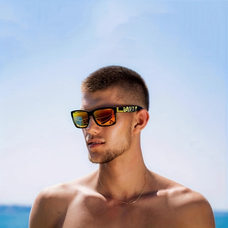 Men's Sports Sunglasses for Outdoor Activities, Polarized Lens UV400 Protection
