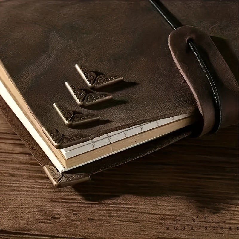Journal Metal Corner Protector Bag Accessories Thin Leather Book Corner