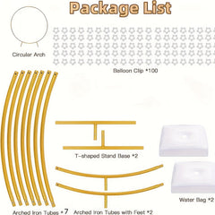 Large Balloon Arch Kit for Wedding Backdrop - Indoor & Outdoor