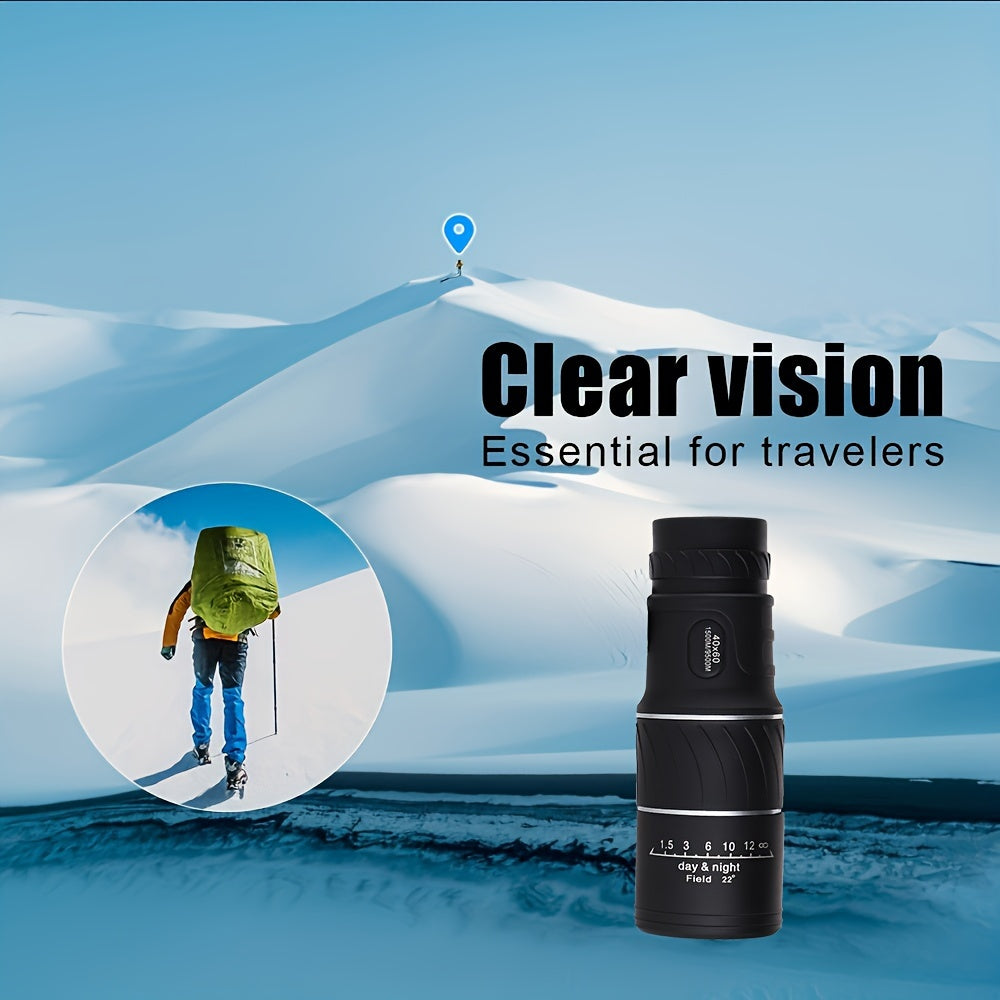 HD Monocular Telescope for Smartphone Photos