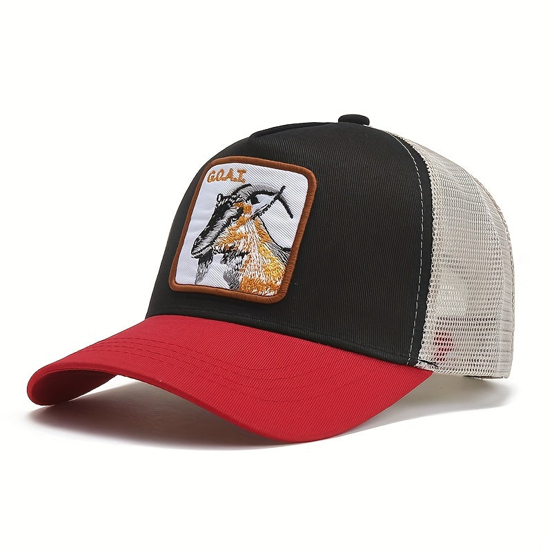 Summer Cotton Goat Cap Baseball Caps Snapback Mesh Hats