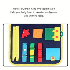 Kids Cognitive Practice Learning Board with Activities