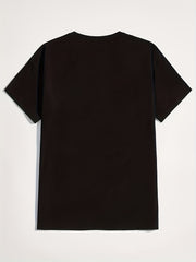 Men's Graphic Crew Neck T shirt for Summer Vacation