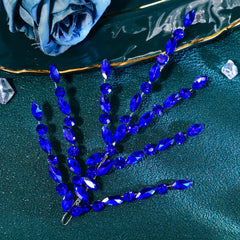 Rhinestone Hair Accessory for Halloween Parties and Dance Events