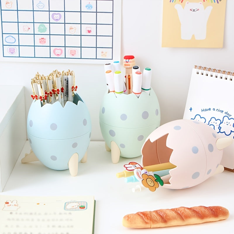 Dino Egg Pen Holder for Desk Organization