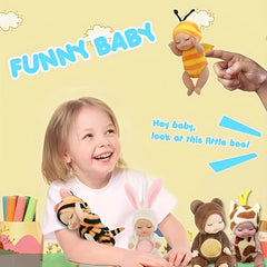 Mini Adorable Reborn Doll Realistic Toy Party Supplies Y2k