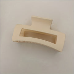 6pcs Matte Square Hair Claw Clip Non Slip Strong Hold Grip Hair Jaw Clip