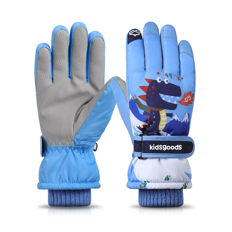 Girls Ski Gloves - Warm, Non Slip, Touch Screen - Outdoor Sports