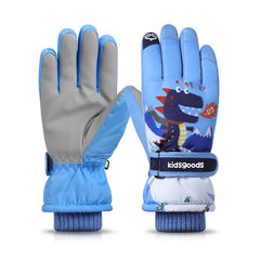 Girls Ski Gloves - Warm, Non Slip, Touch Screen - Outdoor Sports