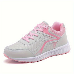 Women's Mesh Tennis Sports Shoes Lightweight Non slip Walking Shoes