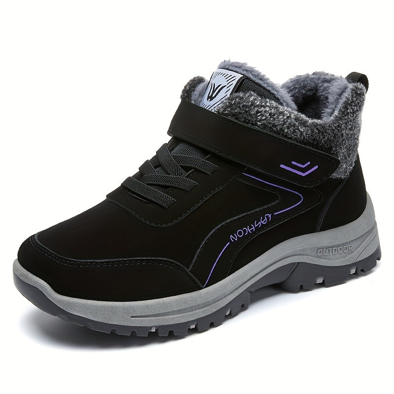 Women's Lightweight Non slip Round Toe Walking Shoes Wear resistant Hiking Shoes