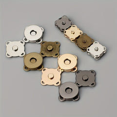 5 Pairs Magnetic Buckle Coat Bag Magnet Buckle DIY Clothing Accessories
