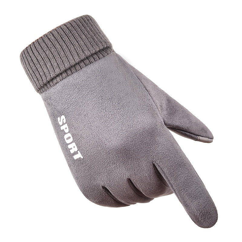 Warm Fleece Touch Screen Gloves for Men and Women