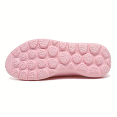Soft Thick Bottom Heighten Running Shoes Mesh Breathable Lightweight Comfortable
